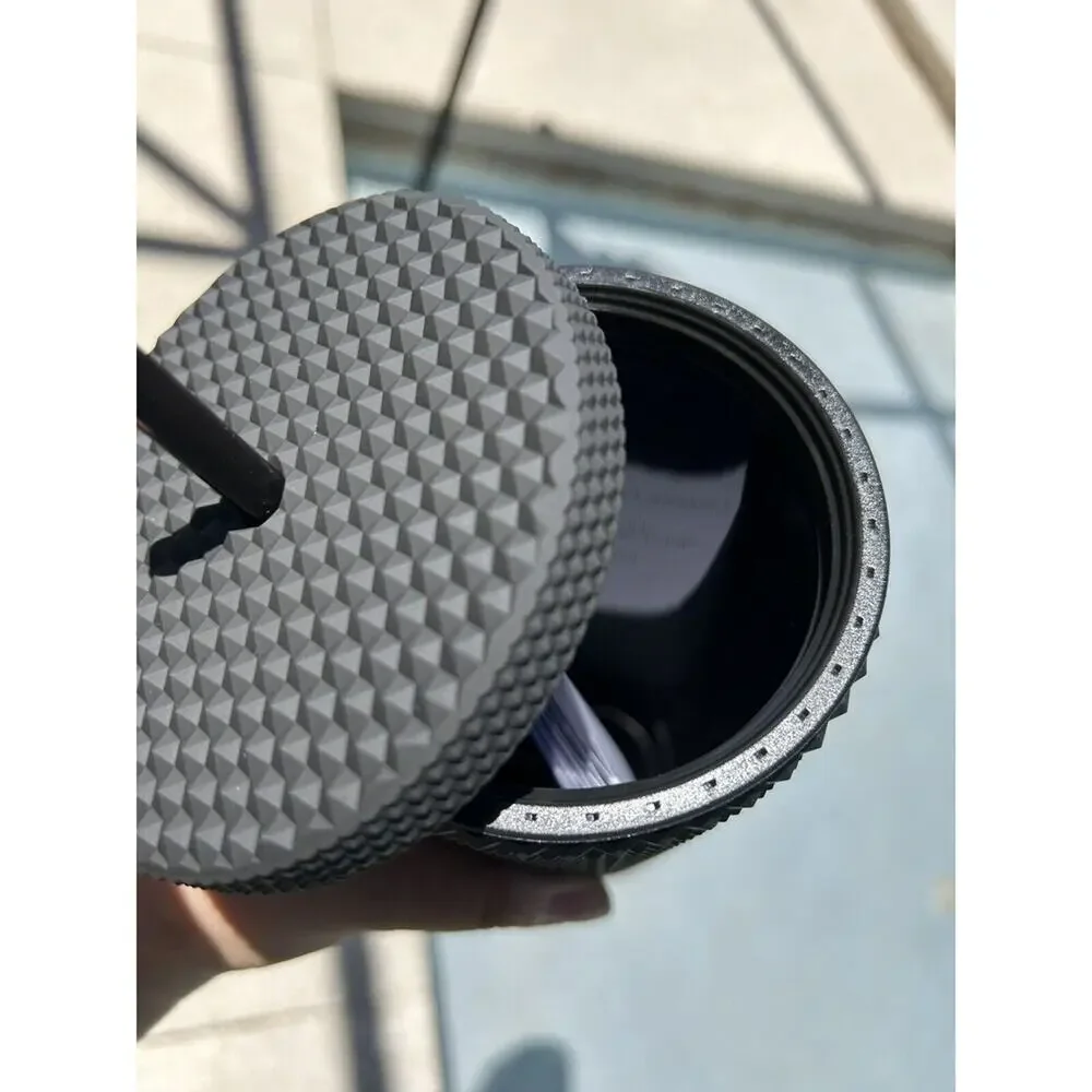 Walt Disney World x Starbucks Black 50th Anniversary Tumbler Cup Studded
